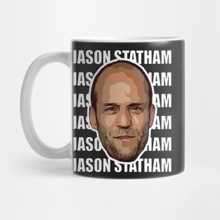 Jason Statham Vector Art 2 Mug